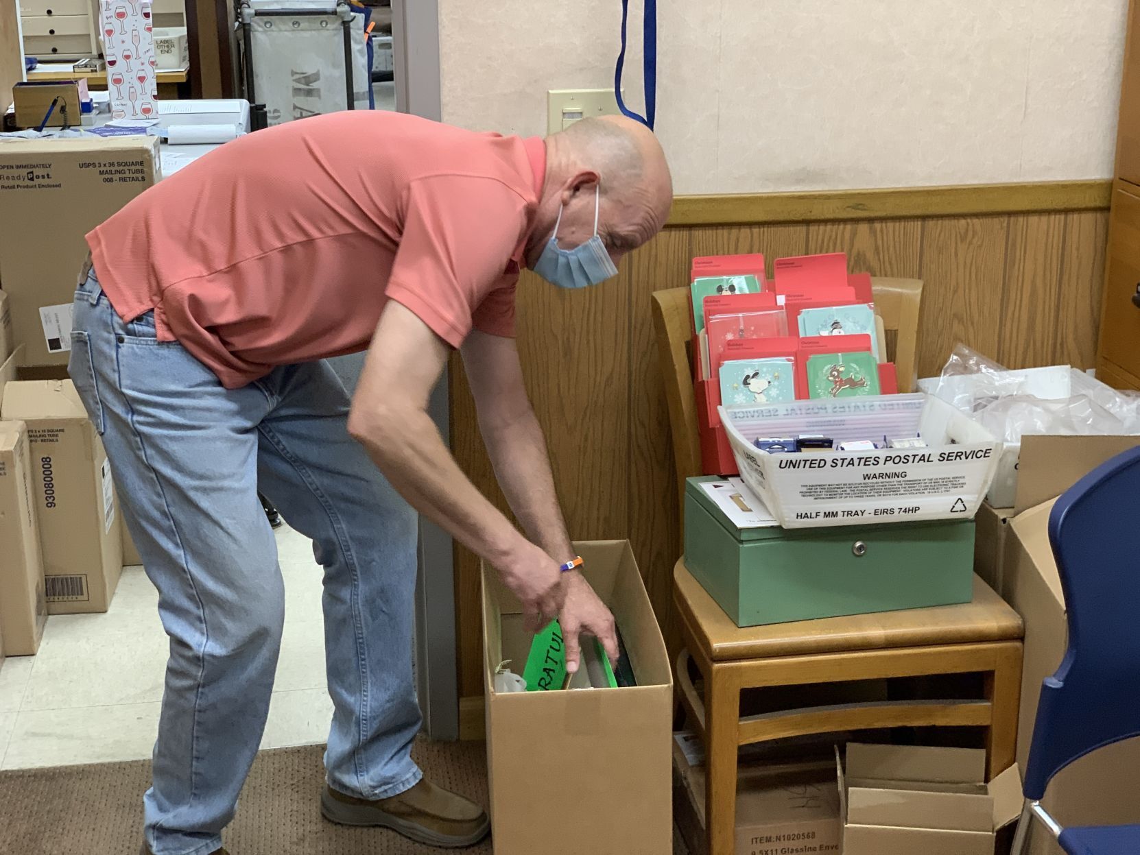 Arthur Clary, Yountville postmaster